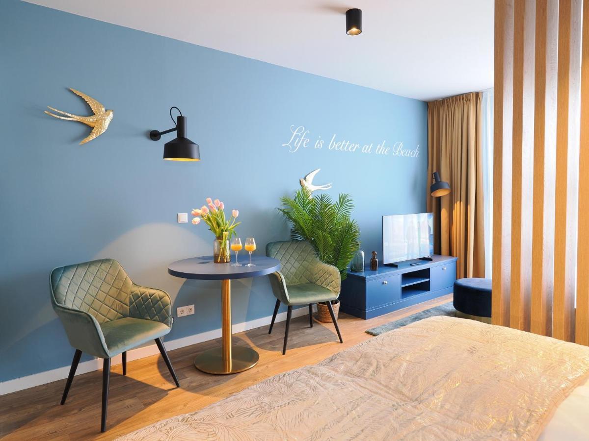 Seebruecke Heringsdorf - 1-Raum-Appartement Mit Balkon S7A Esterno foto